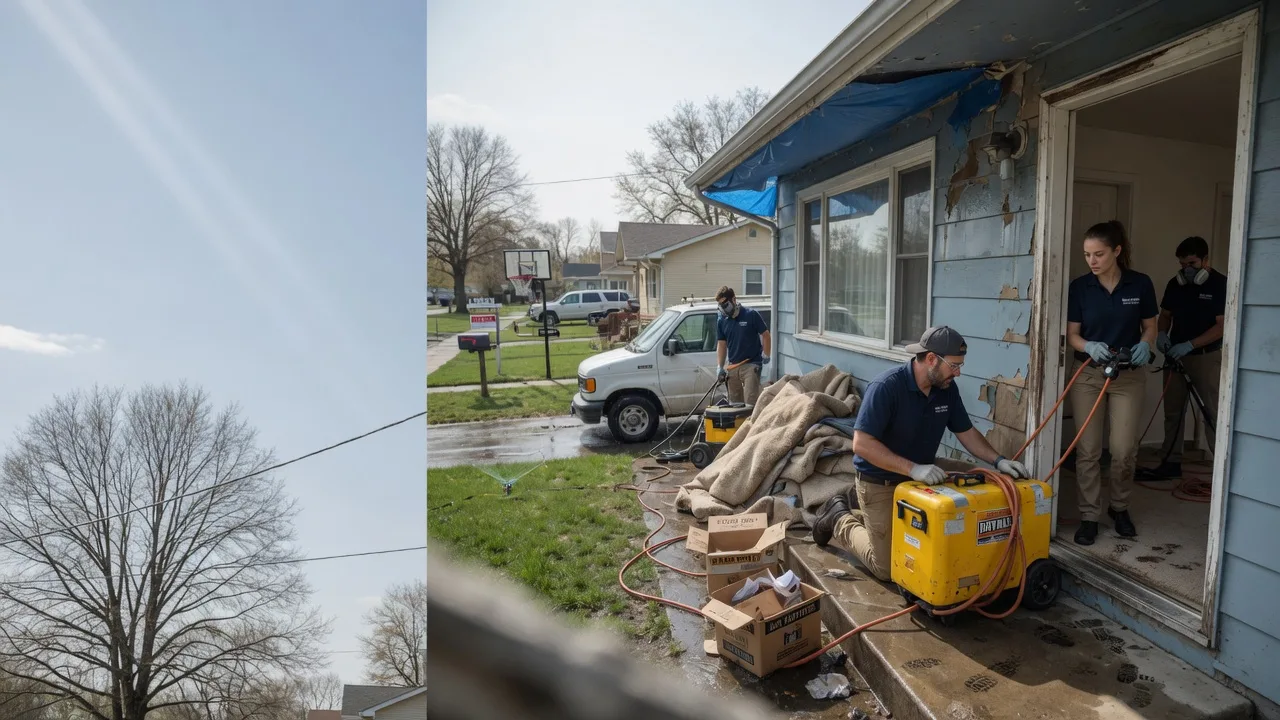 Basement Flood Cleanup in Aliceville, AL near me